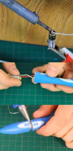 粘合撥動(dòng)開關(guān)和馬達(dá)上去